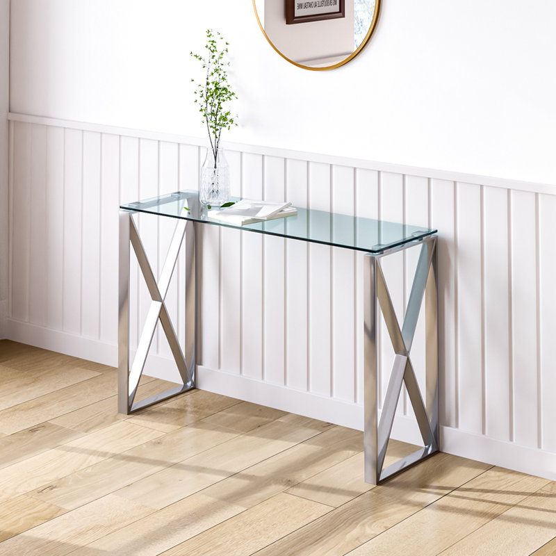 Etta Avenue Jacklyn 120Cm Console Table Wayfair.co.uk